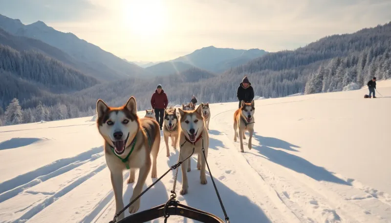 Tarifs des balades en chien de traîneau dans le Vercors